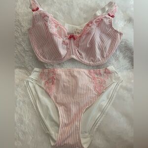 Pretty high end bra and panty set, NEW